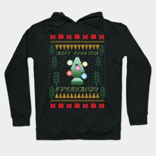 Butt Plug Ugly Christmas Sweater Hoodie